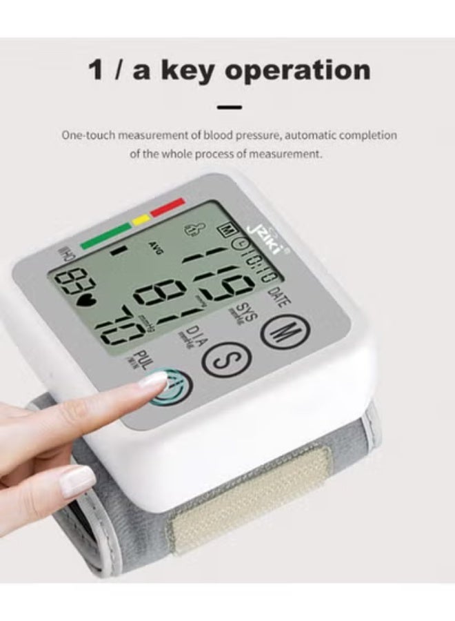 JZIKI wrist-type electronic blood pressure monitor without voice broadcast - Image 5